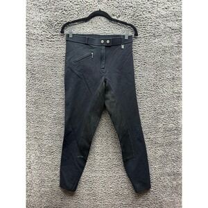 Cavallo Caja Grip Full-Seat Equestrian Breech Black Womens Size 28 USA